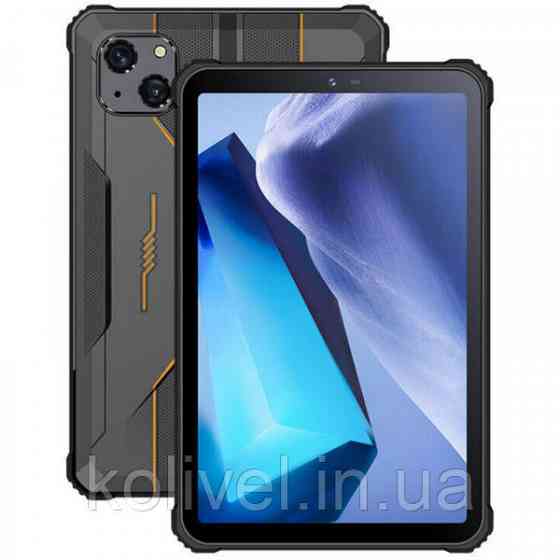 Планшет Oukitel RT3 8” HD+ / 4GB/64GB / MT6762 / 5150mAh / IP69K / LTE Orange (6931940717267) Киев