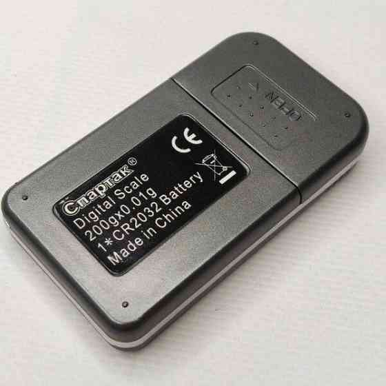 Міні кишенькові ювелірні електронні ваги 0,1-200 гр NEW 398i Вінниця