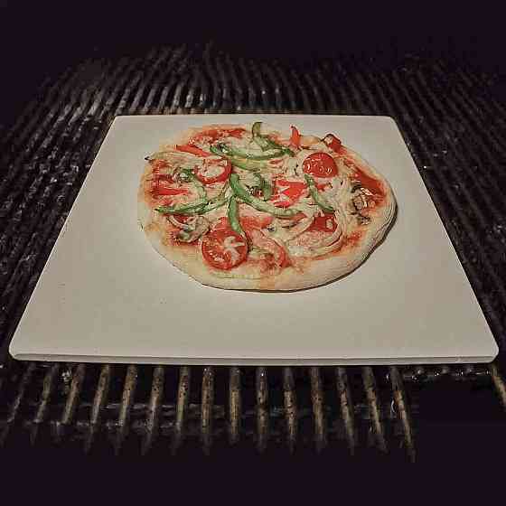 Камінь для випічки та піци SANTOS для духовки та гриля, квадратний, 30,5 х 30,5 см 8128 Код: 011605 Рівне