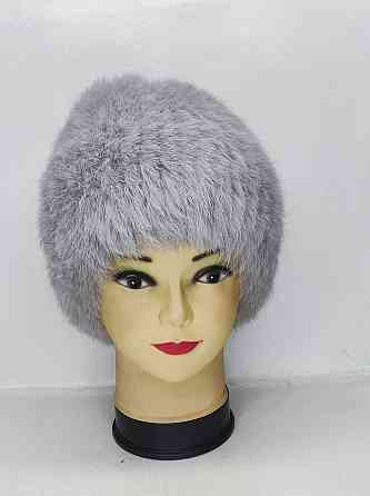 Шапка женская меховая сноп Дарья Светло Серый Харьков