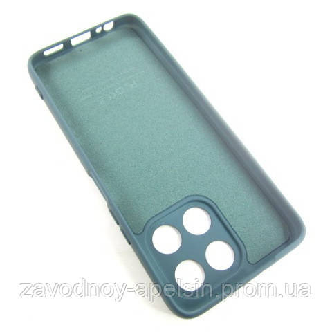 Huawei Honor X6b Чохол силіконовий Захист камери (зелений) Одеса - фото 2