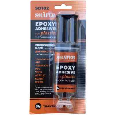 Автомобильный клей SHAFER прозор.+прозор. 30г (SD102) Винница