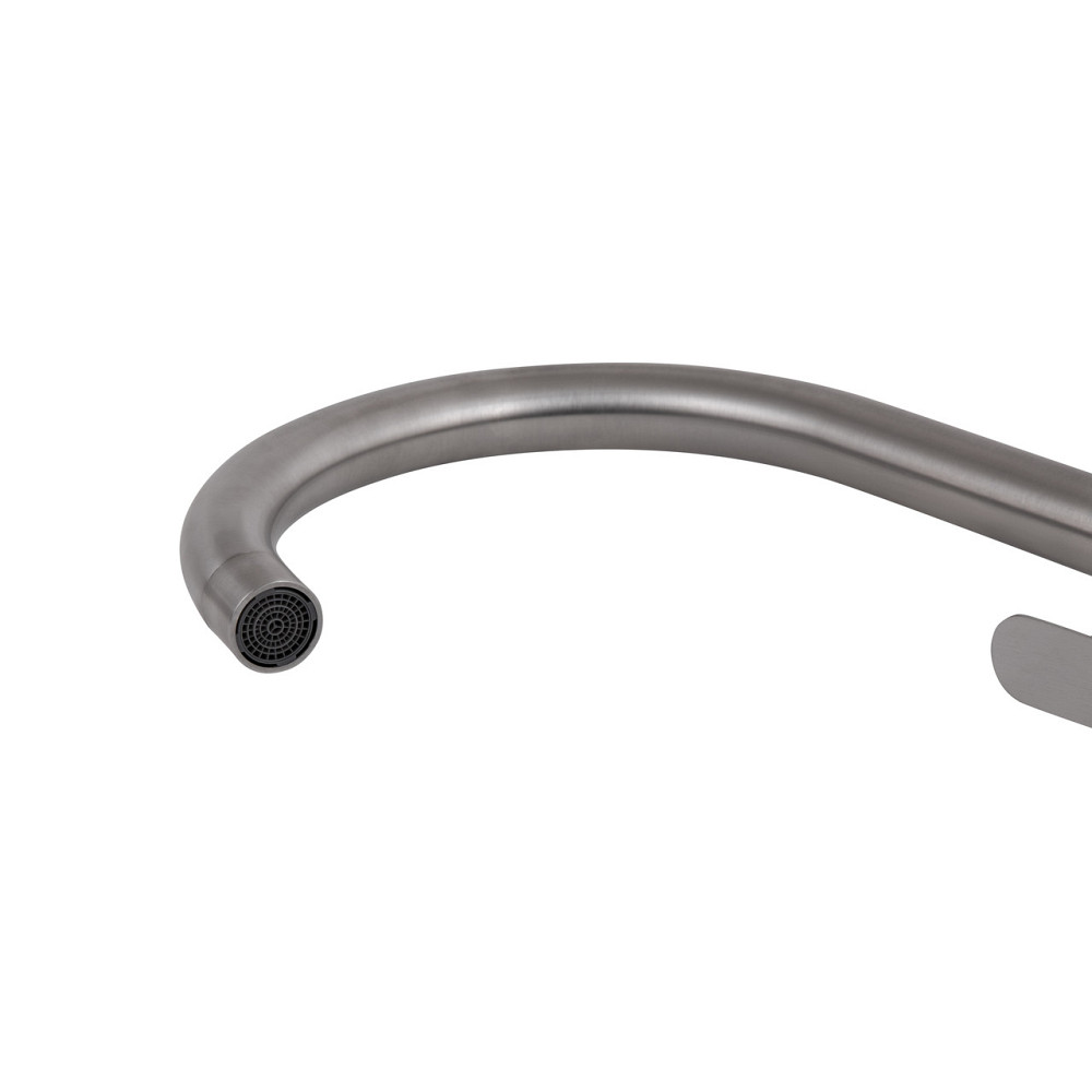 Змішувач для кухні U-подібний Brinex Pure 015F U-подібний Nickel BRIPUR015FNKL Київ - фото 3