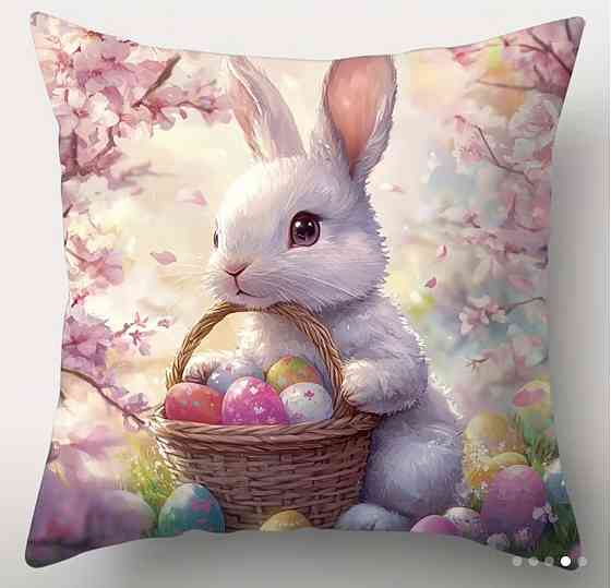 Наволочка на подушку до Великодня No1 Сміла