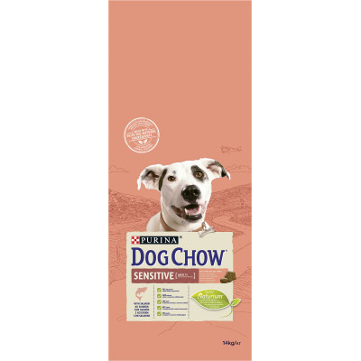 Сухий корм для собак Purina Dog Chow для дорослих, схильних до алергії собак з лососем 14 кг (7613034488244) Вінниця - фото 3