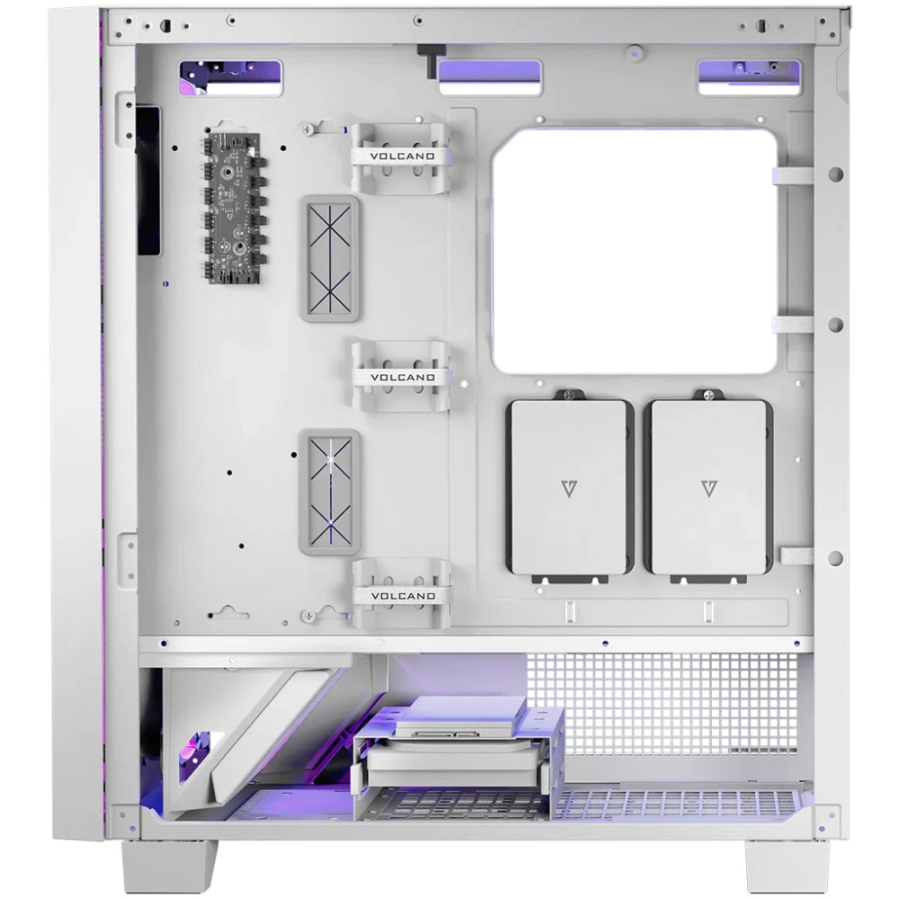 Корпус Modecom VOLCANO PERUN APEX ARGB MIDI WHITE 4x140mm fans USB 3.0x2+TYPE-C без БЖ ATX Вінниця - фото 6