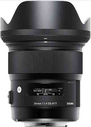 Объектив Sigma AF 24mm f/1.4 DG HSM Art Canon EF. Харьков