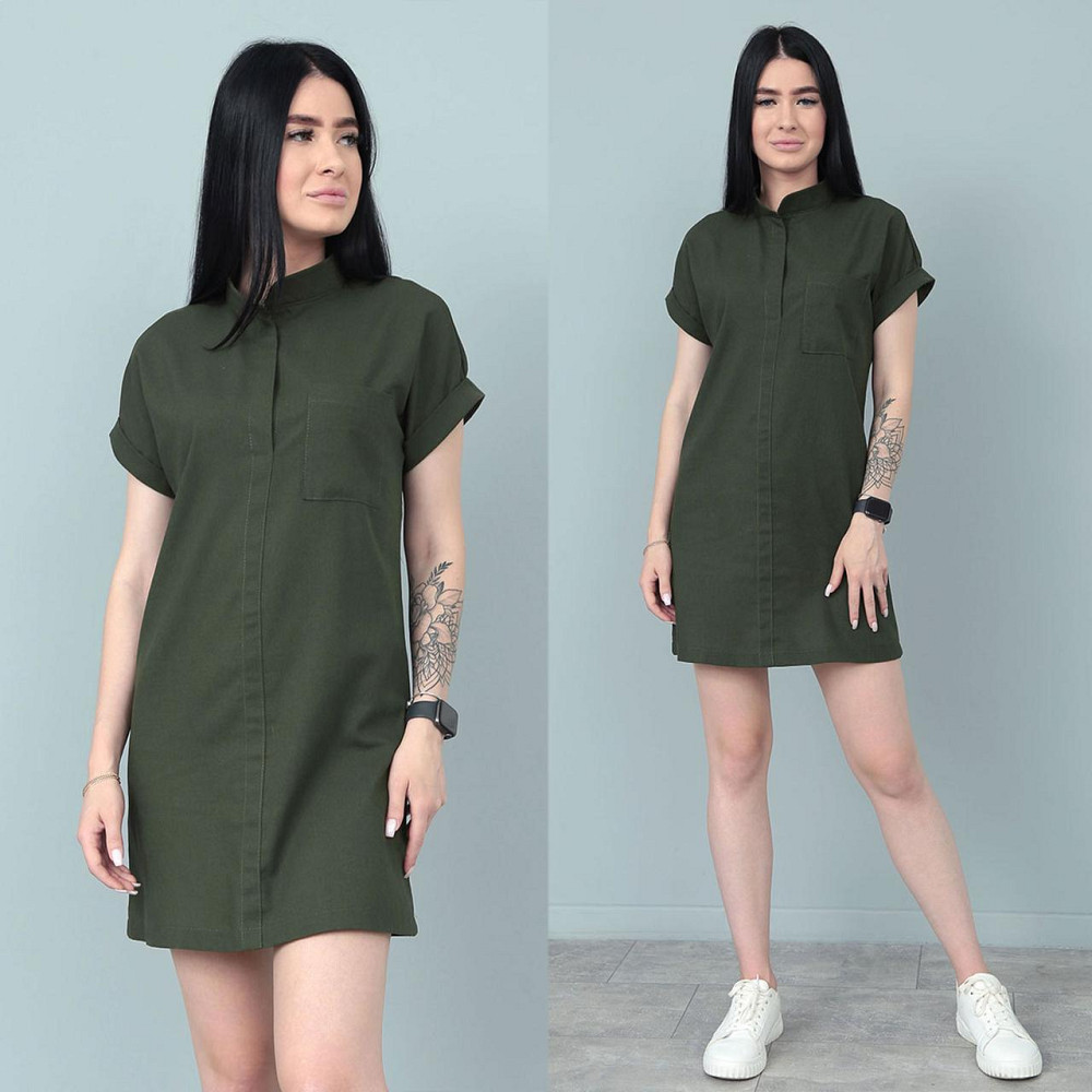 Жіноча лляна сукня літня "Avrora" оптом та по дропшипінгу | Норма Київ - фото 6