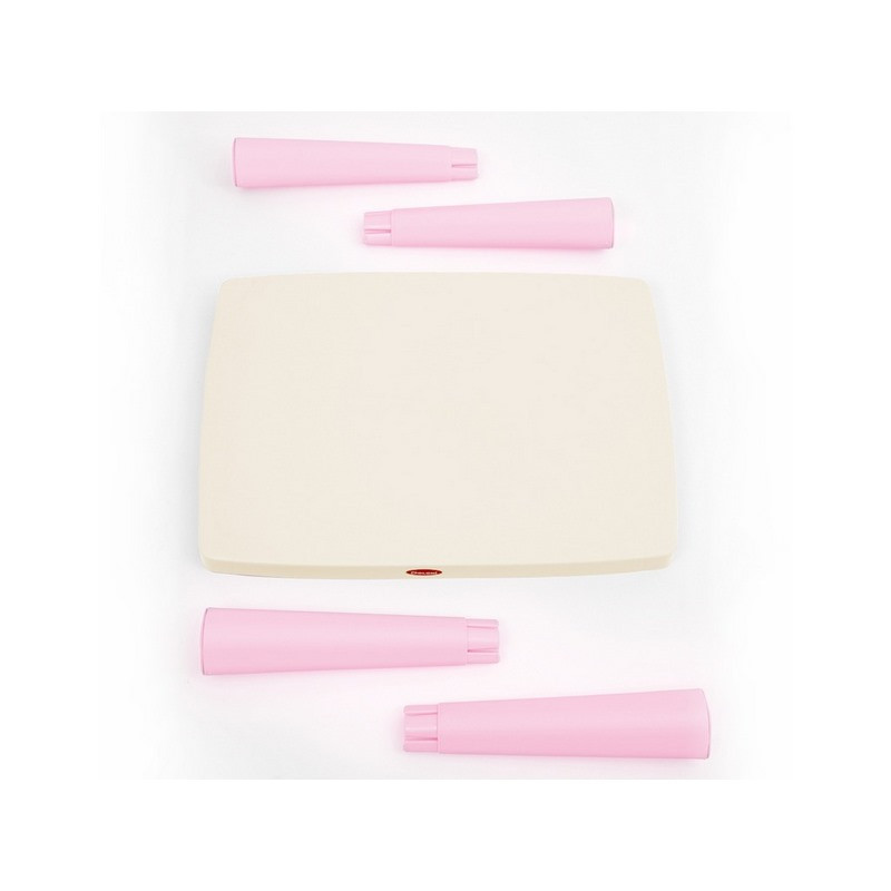 Детский стол с накладкой для игры в аэрохоккей 04580/12 розовый Винница - изображение 2