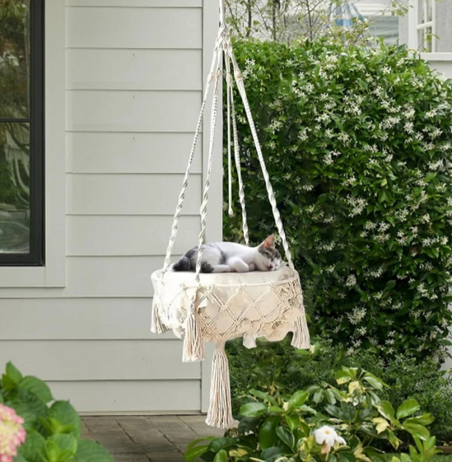 Гамак для котів макраме Луцк - изображение 1
