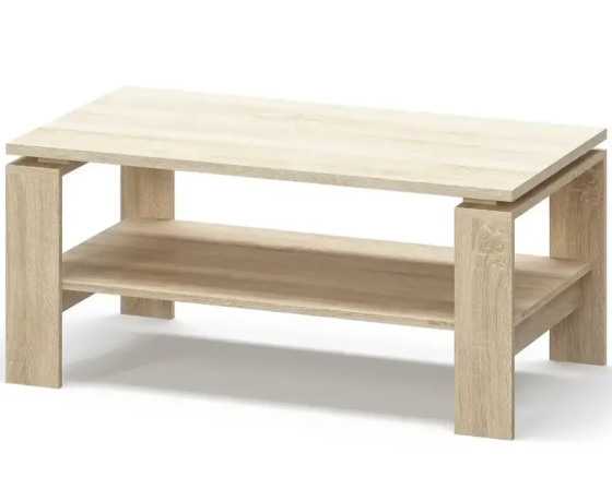 Журнальний стіл Кінг 107х59 см МС Дуб Самоа Львів