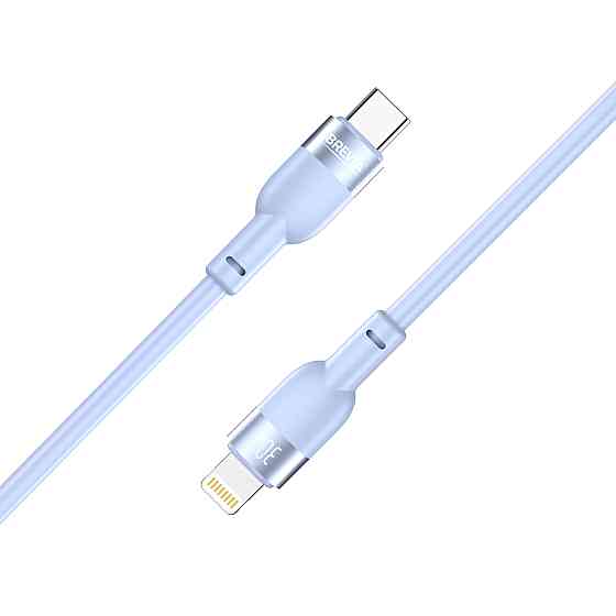 Кабель Brevia Type-C to Lightning 30W 1,2м, синій box (52120UCLC1) Львів