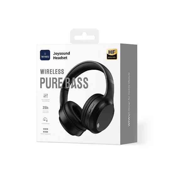 Бездротові накладні навушники WIWU Headset TD-11 (replace TD-09) Black Одеса