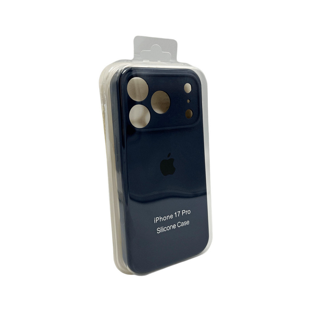 Чохол для смартфона Silicone Full Case AA Camera Protect for Apple iPhone 17 Pro 7,Dark Blue Київ - фото 2