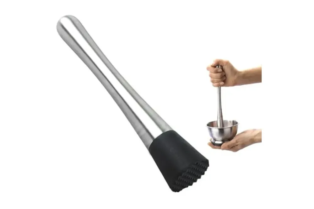 Мадлер для коктейлів з нержавіючої сталі 21 см Київ - фото 6