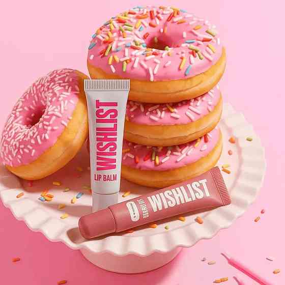 Набір 4 бальзамів-блисків для губ Blessed Honey & Crystal Sorbet & Sweet Candy & Velvet Coral Lip Gloss Balms Wishlist Київ
