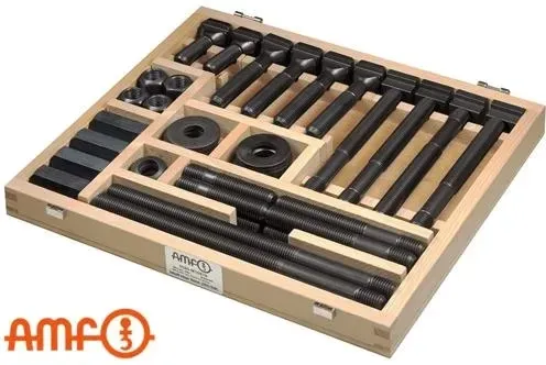 AMF Zestaw śrub mocujących do rowków teowych 6520-M14x16 39950025 83014 Киев