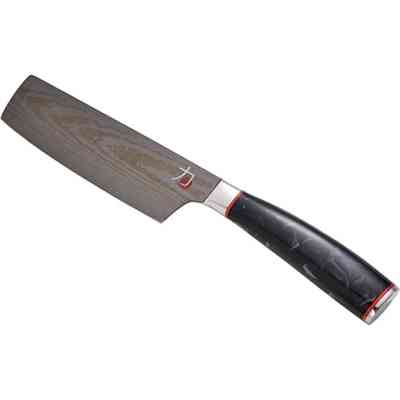 Кухонный нож MasterPro Tetsu, для шинкування 17.5 см, чорний (BGMP-4125-MBK) Винница