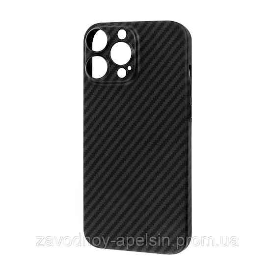 Iphone 14 Pro Max Ультратонкий чохол KZDoo (карбон) Одеса