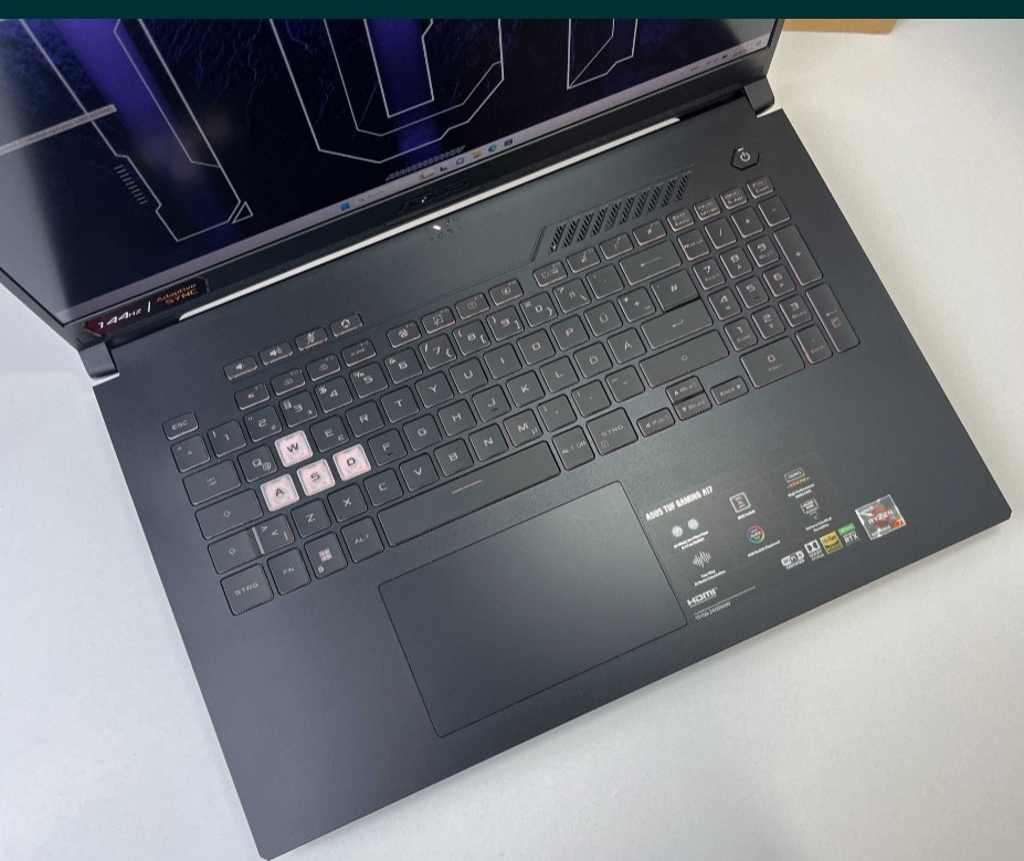 ASUS TUF A17 RTX 3070Ti 8Gb Ryzen 7 6800H 144Hz SSD 1TB 16Gb DDR5 Ноутбук Київ - фото 2