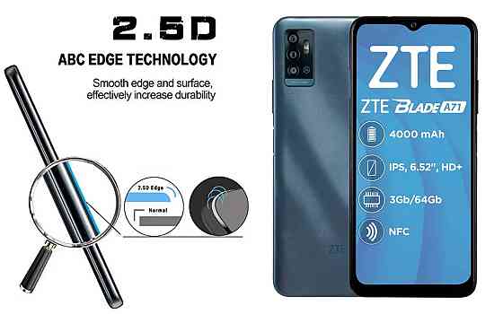 Защитное стекло ArmorGlass для ZTE BLADE A71 – устойчивое к царапинам и ударам Киев