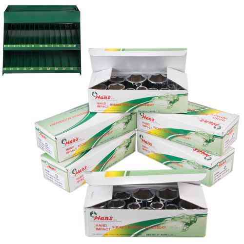 Полиця з торцевими головками 1/2