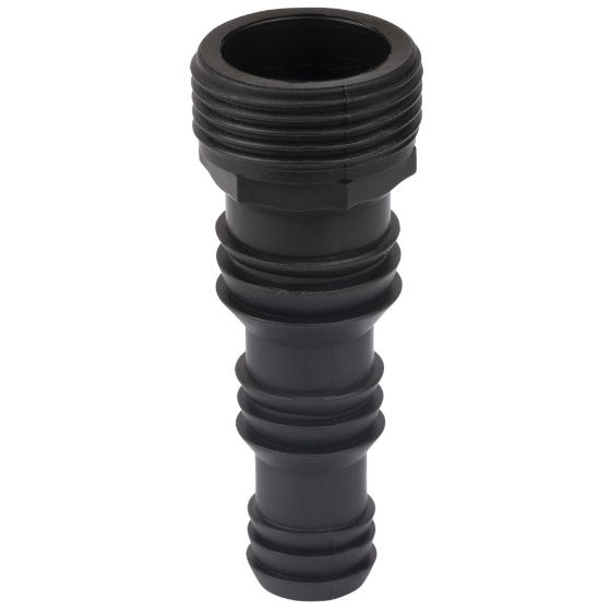 Адаптер для шланга 1/2",3/4" з/р 3/4" ABS SIGMA Житомир