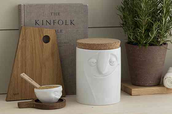 Банка для хранения Tassen Charming (1700 мл), белый, фарфор Ровно