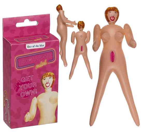 Надувна міні лялька Mini Blow Up Doll Mini Ginger, 66 см Sex Aura Київ