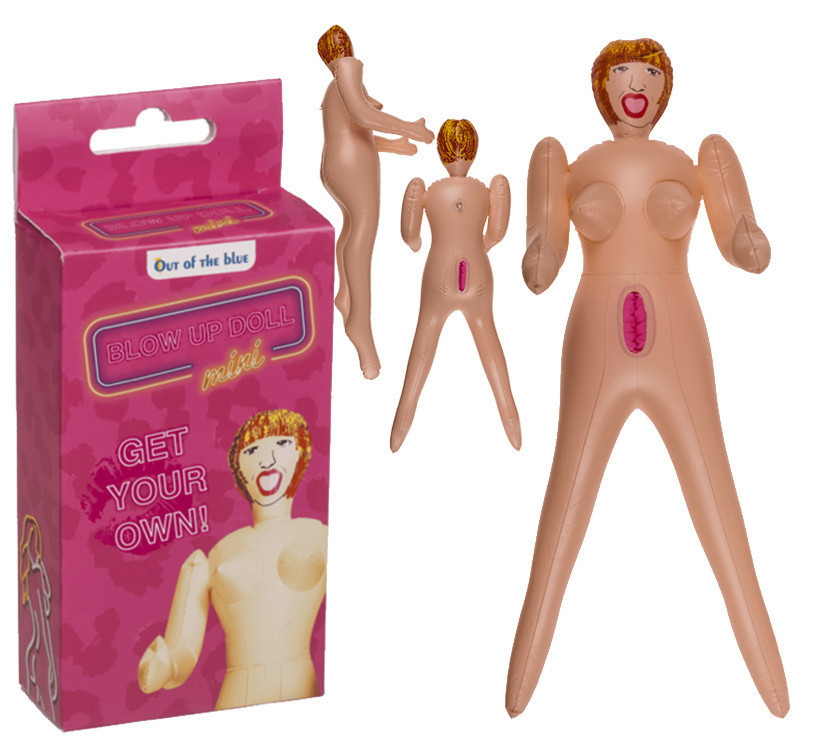Надувна міні лялька Mini Blow Up Doll Mini Ginger, 66 см Sex Aura Київ - фото 1