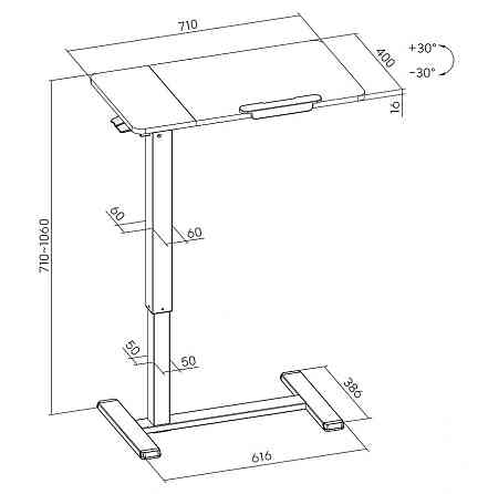Комп'ютерний стіл OfficePro ODM320B ( 21308 ) Харьков