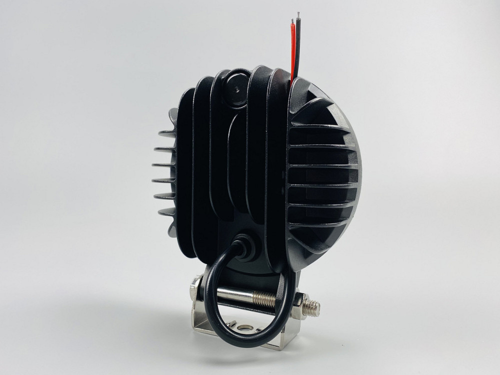 Фара LED кругла 19 led chip 9-30V, Світлодіодна лампа для позашляховика Мукачево - фото 2