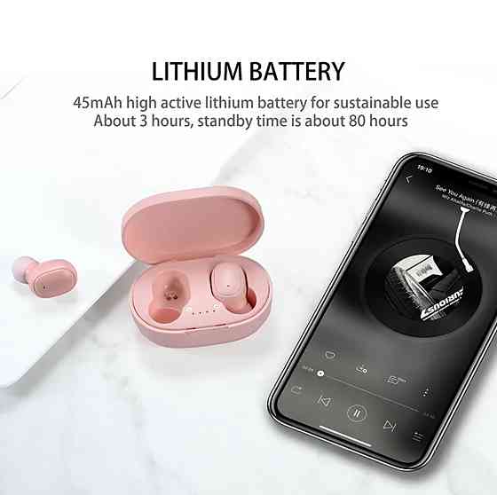 ДЕФЕКТ Наушники беспроводные TWS A6S Bluetooth 5.0 (по типу Airdots) Киев