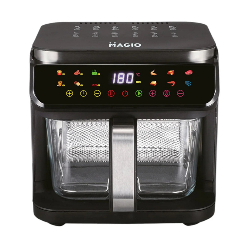 Електродуховка настільна з деком Magio, Потужна фритюрниця без олії, Аерофритюрниця для приготування GN-92 Івано-Франківськ - фото 2