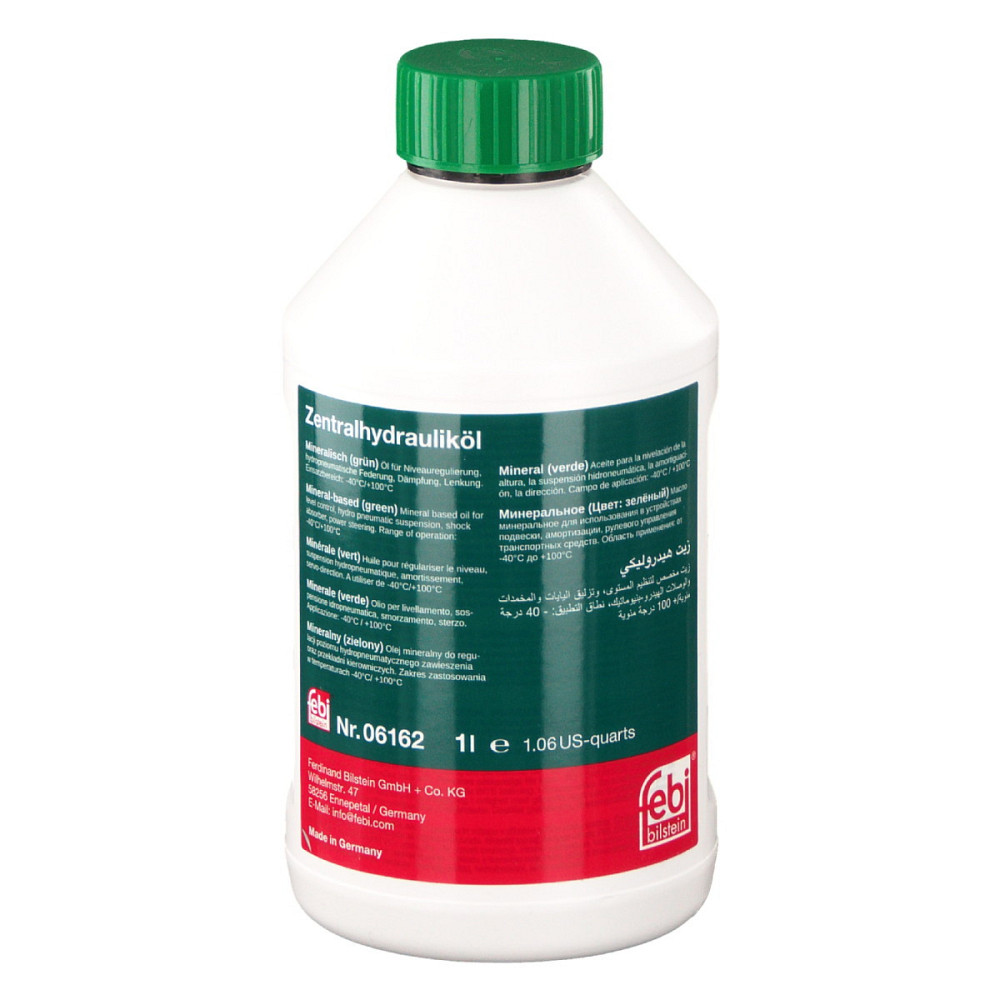Febi 06162 — Гідравлічна олива Febi Hydraulic Fluid 1L | Високопродуктивна рідина для гідросистем Ковель - фото 1