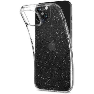 Чехол для мобильного телефона Spigen Apple iPhone 15 Liquid Crystal Glitter Crystal Quartz (ACS06788) Винница