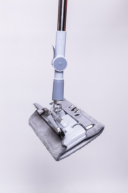 Household Швабра для підлоги з телескопічною ручкою та насадкою, підходить для плитки, ламінату Киев - изображение 5
