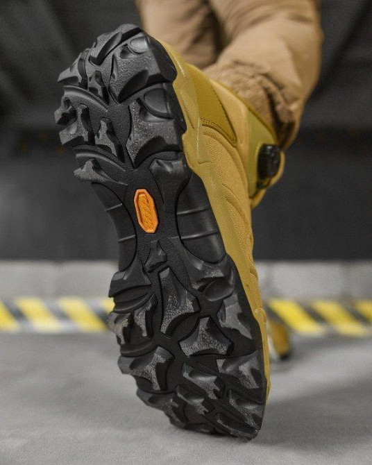 Тактичні черевики на автозав'язці Койот ВТ7981 Одеса - фото 6