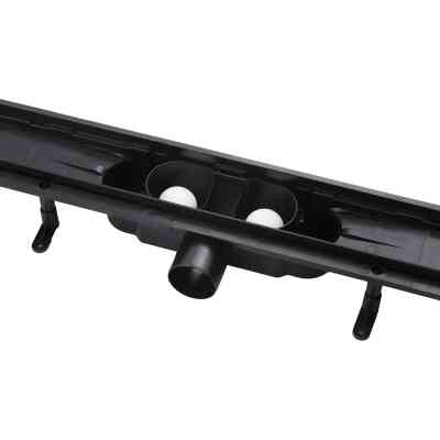 Душовий гарнітур Kroner Armada-SCH066 + змішувач Edelstahl Klassisch-SCH010 + трап лінійний Harz SCH60 Sektion Schwarz (CVS30169) Вінниця