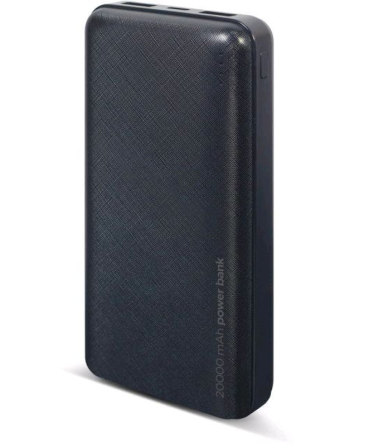Внешний аккумулятор Power Bank Gembird PB20-02 20000mAh (Черный) Винница - изображение 1