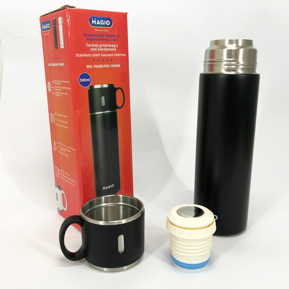Универсальный качественный термос MAGIO, Термос металлический походный для напитков JK-54 Львов - изображение 2