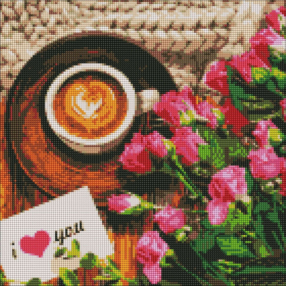 Алмазна мозаїка "Найкращий ранок" AMO7216 40х40 см Вінниця - фото 1