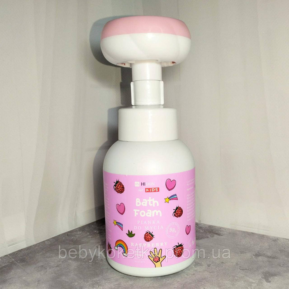 Дитяча піна для рук з ароматом малини "КВІТКА" HiSkin Kids 300 мл. Львів - фото 1