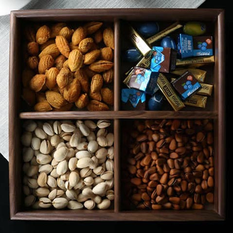 Менажница деревянная 