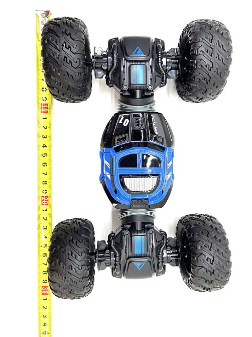 Машина на радіокеруванні Deformation car 1:18 гумові колеса пульт Синій (UD2220A) Чернігів - фото 3