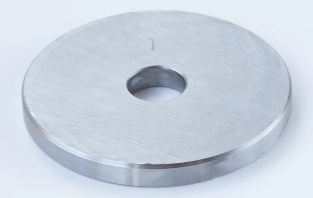 Блін млинець диск для штанги або гантелей 1 кг металевий Київ - фото 1