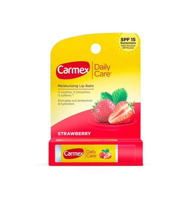 Бальзам для губ со вкусом клубники Стик Carmex 4,25 г Киев - изображение 2