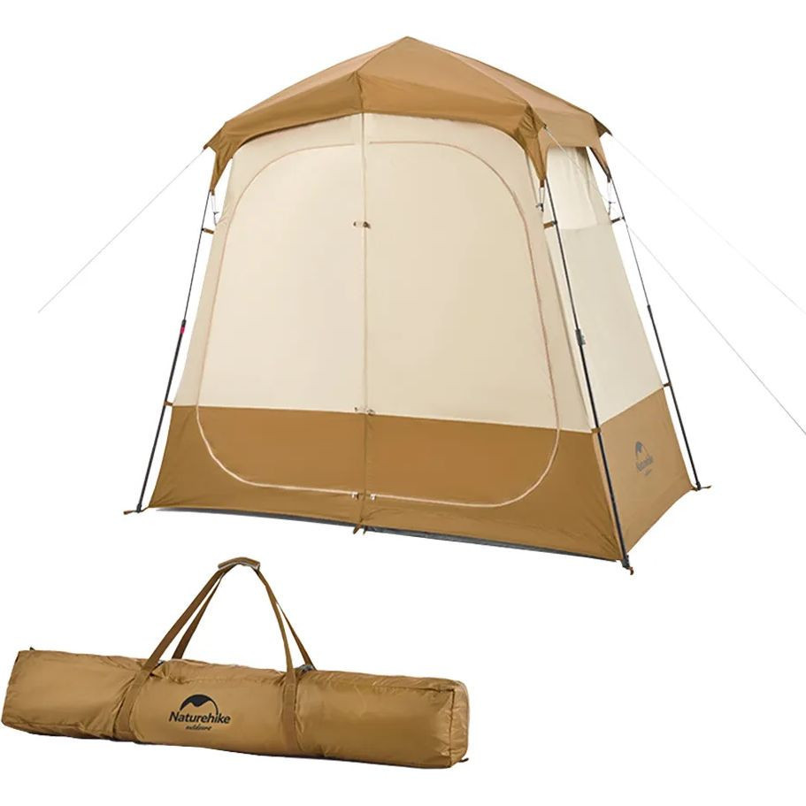 Душевая зонированная палатка Naturehike NH22ZP006 (Коричневая) Винница - изображение 3