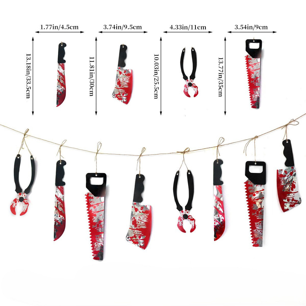 Гирлянда для Хэллоуин на стену из фольги one size разноцветный Киев - изображение 3