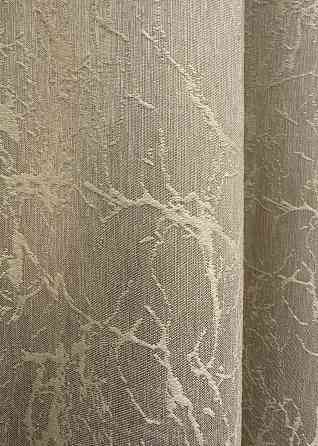 Комплект штор VR-Textil Жакард Viva Marmo № 1787ш Бежевий 150х290 см 2 шт (33-0749) Київ